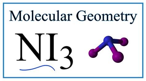 ni3 molecular geometry|how to determine molecular geometry.